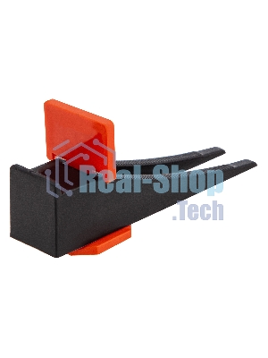 Система выравнивания плитки Сибртех (СВП), комплект: зажимы, клинья (50/50 шт), упаковка ведро