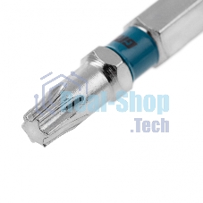 Набор бит Gross TORX 25х50, сталь S2, 10 шт.