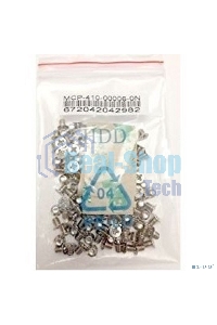 Набор Supermicro MCP-410-00006-0N, состоящий 100 крепежных винтов и 24 пронумерованных наклеек для HotSwap лотков под 2.5'' HDD