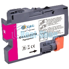Картридж струйный G&G GG-LC3237M пурпурный (18.4мл) для Brother HL-J6000DW/J6100DW