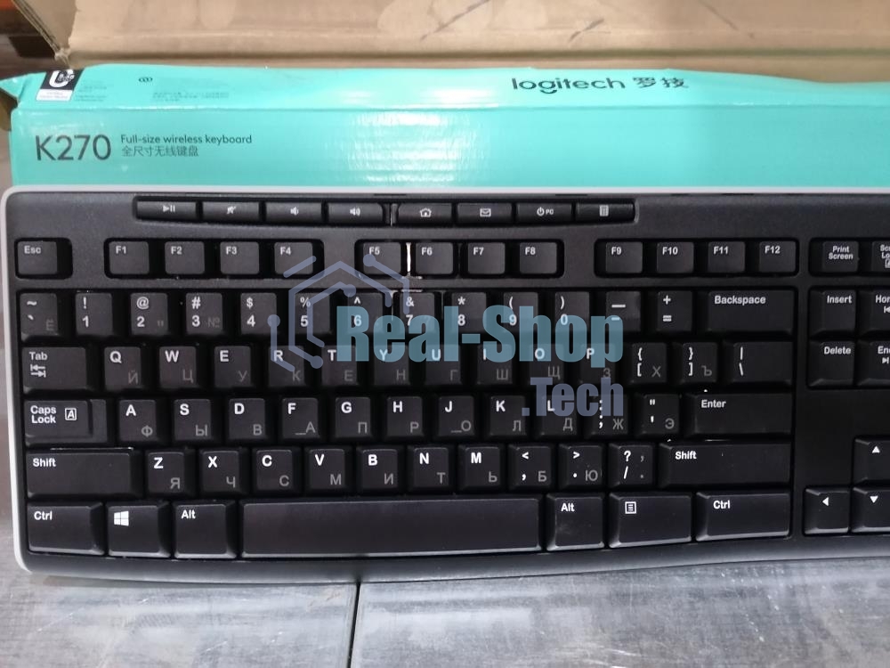 Клавиатура беспроводная Logitech Keyboard K270 Wireless 920-003757/920-003058