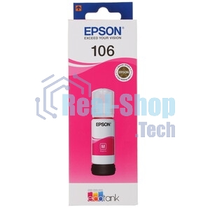 Картридж струйный Epson 106M C13T00R340 пурпурный (70мл) для Epson L7160/7180