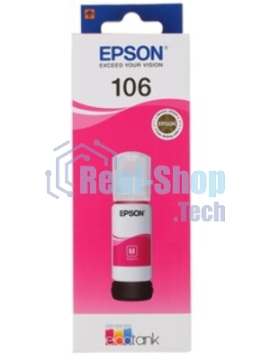 Картридж струйный Epson 106M C13T00R340 пурпурный (70мл) для Epson L7160/7180