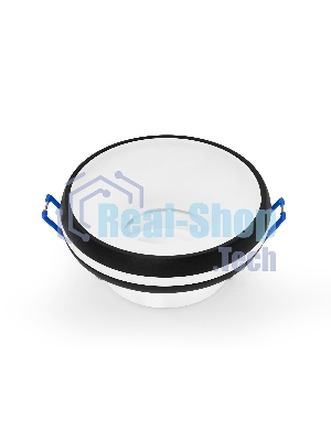 Светильник Ambrella light TN3322 SBK/FR черный песок/белый матовый GU5.3 D95*40
