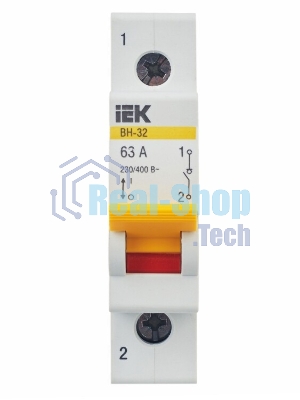Выключатель нагрузки ВН-32 63А/1П IEK MNV10-1-063