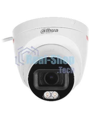Камера видеонаблюдения Dahua DH-IPC-HDW2449TP-S-LED-0280B-PRO, IP, 4 Мп, 2.8 мм, белая
