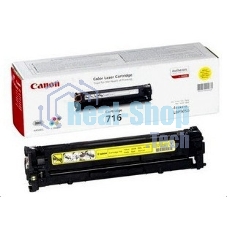 Картридж лазерный Canon Cartridge 716Y (1977B002) желтый (1500 стр.) для Canon LBP-5050/5050N