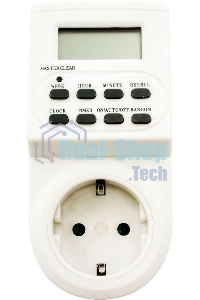 Розетка с таймером Feron (недельная) 3500W/16A 230V, 61925(TM22)