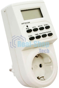 Розетка с таймером Feron (недельная) 3500W/16A 230V, 61925(TM22)