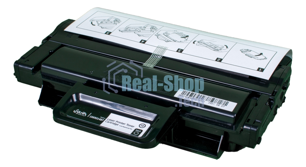 Картридж Sakura 106R01487 для Xerox WC 3210/3220, черный, 4100 к.