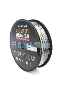 Активный оптический кабель Cablexpert HDMI, 80м, v2.0, 19M/19M, AOC Premium Series, позол.разъемы, экран, коробка