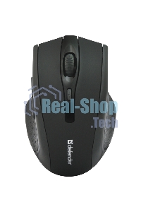 Мышь беспроводная Defender Accura MM-665 черный, 1600 dpi, радиоканал, USB, кнопки - 6