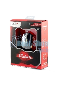 Мышь беспроводная Crown Gaming CMXG-605 черный, 1600 dpi, радиоканал, USB, кнопки - 6