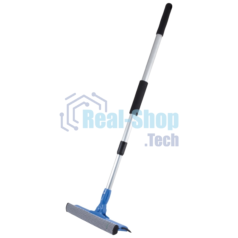 Стекломой Рыжий кот WS-07-F (складной с телеск. алюм. ручкой), размер щетки:25см, длина:73-120см