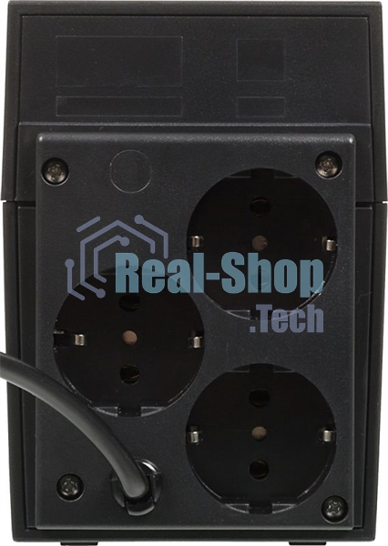 Источник бесперебойного питания Powercom Raptor RPT-800A EURO 480Вт 800ВА черный