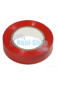 Изолента Iek UIZ-13-10-10M-K04 0,13х15 мм красная 10 метров ИЭК