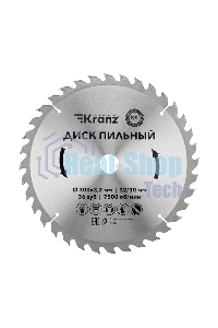 Диск пильный Kranz 300 мм х 36 зуб х 32/30 мм