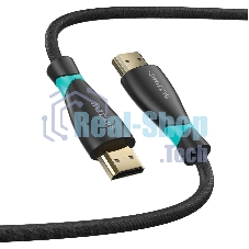 Кабель аудио-видео HDMI (m)/HDMI (m) 5м. позолоченные контакты черный (00117502)