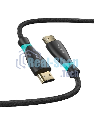 Кабель аудио-видео HDMI (m)/HDMI (m) 5м. позолоченные контакты черный (00117502)