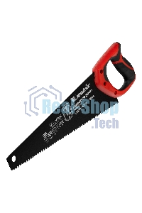 Ножовка по дереву Matrix, 400 мм,7-8 TPI,зуб-3D,каленый зуб,тефл.покр.полотна,2-х комп.рук-ка