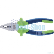 Плоскогубцы Сибртех комбинированные, 160 мм, двухкомпонентные рукоятки