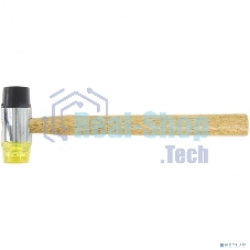 Молоток рихтовочный Sparta бойки 35 мм, комбинированная головка, деревянная ручка