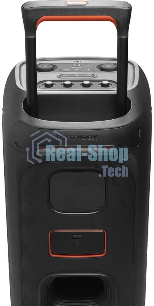 Портативная акустика JBL PartyBox Stage 320 (1.0 2 x 120 Вт, Bluetooth, AUX, USB, 6.3 мм jack, RGB подсветка, IPX4, JBLPBSTAGE320UK)