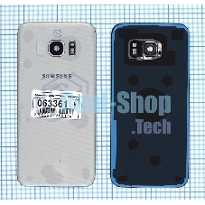 Задняя крышка для Samsung G935F Galaxy S7 Edge серебристый