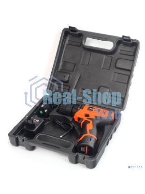 Дрель-шуруповерт Patriot BR 104Li, 12 В, 1,5 Ач, 20 Нм, щеточный