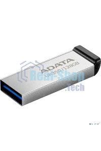 Флешка USB ADATA UR350 (UR350-128G-RSR/BK), 128Gb, USB 3.2, R/W 100/15, серебристый/черный