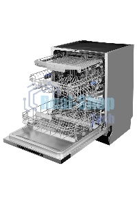 Встраиваемая посудомоечная машина MONSHER MD 6004, ширина 60 см, Количество корзин: 3, 14 комплектов посуды, Электронное управление, Цифровой дисплей, Отсрочка старта 1-24 часов, Луч на полу, Внутреннее освещение, программ: Интенсивная, Нормальная, ЕСО, С