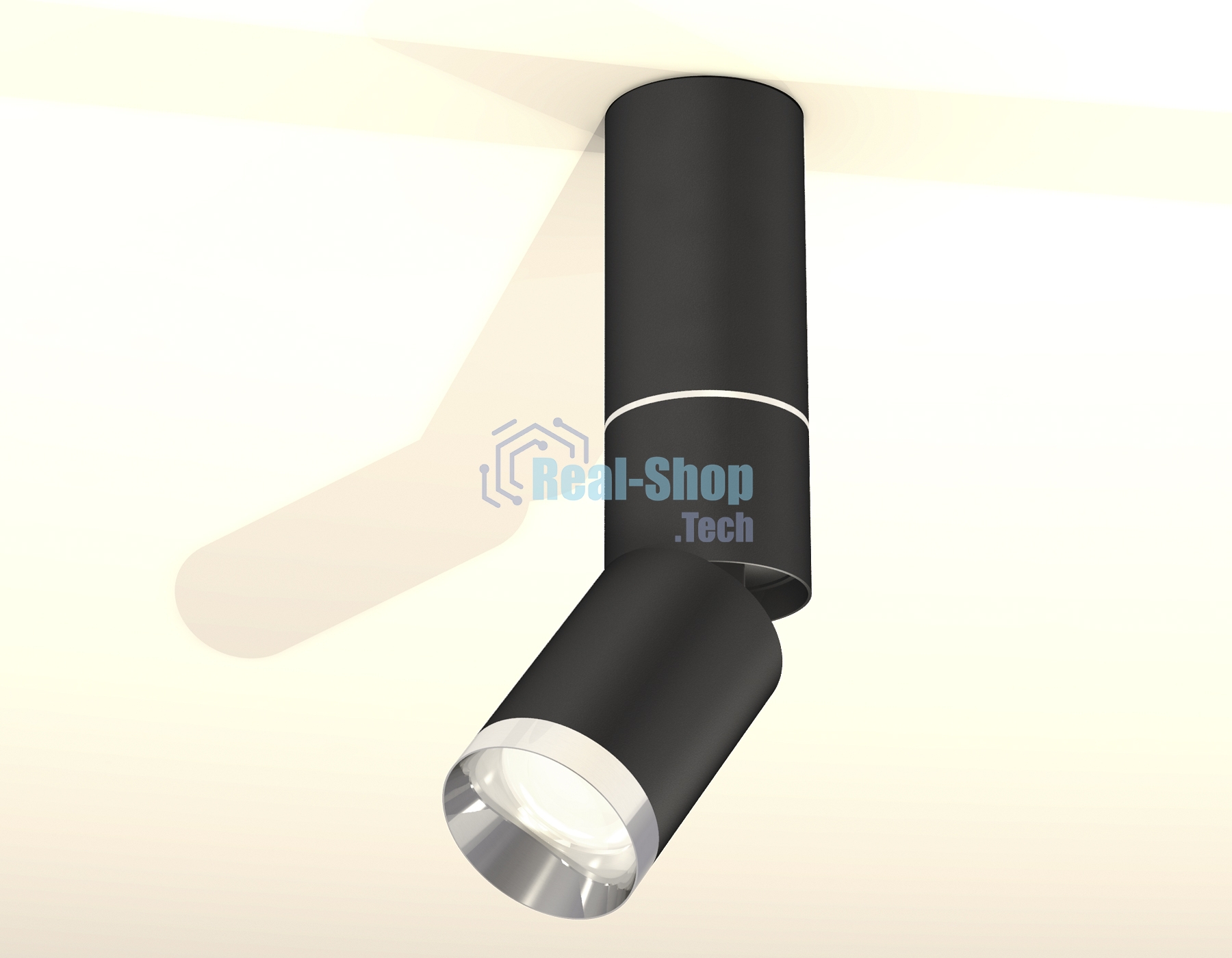 Светильник Ambrella Light XM6313100 SBK/PSL черный песок/серебро полированное MR16 GU5.3 (C6323, A2060, A2221, C6313, N6132)