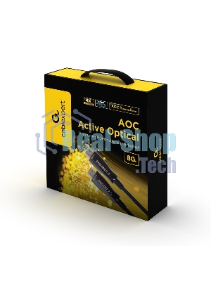 Активный оптический кабель Cablexpert HDMI, 80м, v2.0, 19M/19M, AOC Premium Series, позол.разъемы, экран, коробка