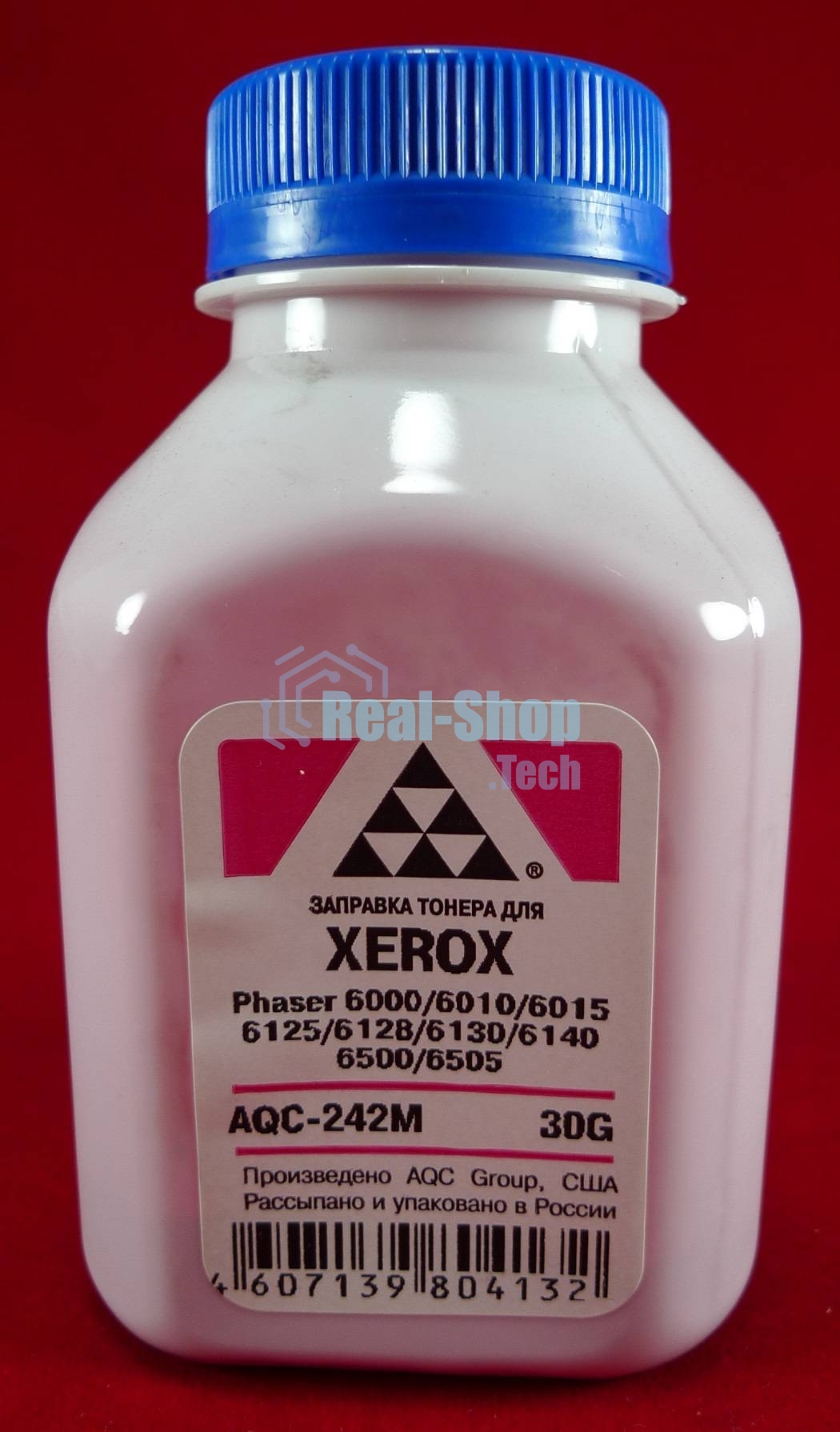 Тонер Xerox Phaser 6000/6010/6015/6125/6128/6130/6140/6500/6505 Magenta, (фл.30г.) AQC фас. России