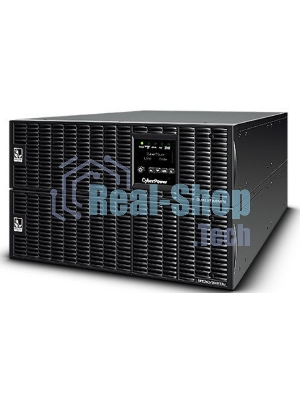 Источник бесперебойного питания CyberPower OL6KERT3UPM/6000 ВА/6000 Вт/2 х IEC 320 C19 (компьютерная), 8 х IEC 320 C13 (компьютерная), клеммная колодка