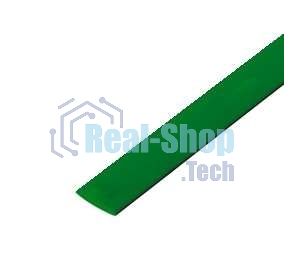 Трубка термоусадочная Rexant 5.0/2.5 1м зеленый