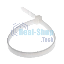 Хомут кабельный Rexant 7.6х300 нейл. белый (уп. 100 шт)