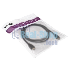 Кабель HDMI ExeGate EX287730RUS EX-CC-HDMI2-1.8 (19M/19M, v2.0, 1,8м, 4K UHD, Ethernet, позолоченные контакты)