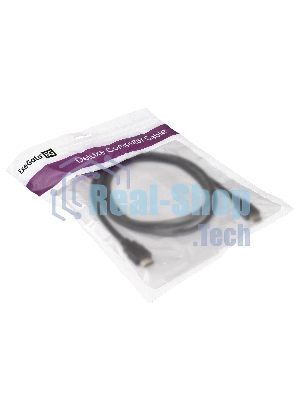 Кабель HDMI ExeGate EX287730RUS EX-CC-HDMI2-1.8 (19M/19M, v2.0, 1,8м, 4K UHD, Ethernet, позолоченные контакты)