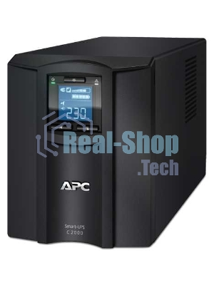 Источник бесперебойного питания APC Smart-UPS C SMC2000I 1300Вт 2000ВА черный