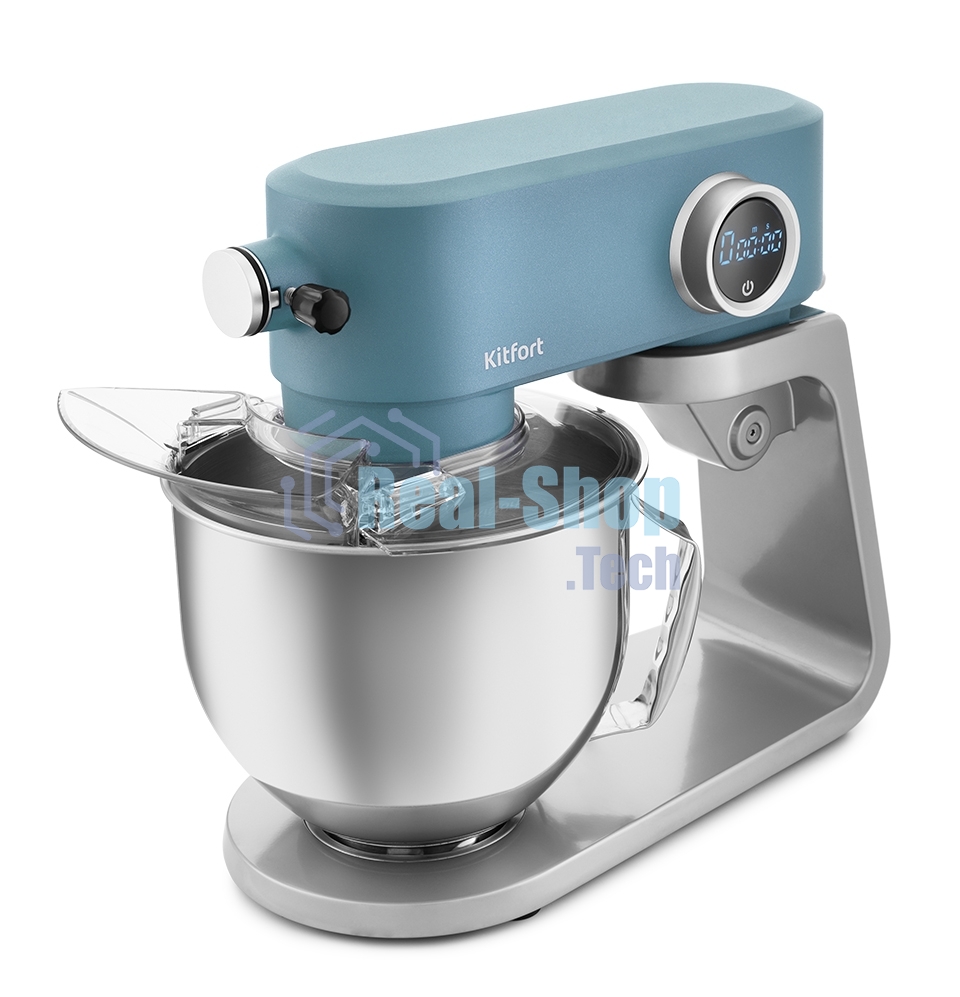 Миксер планетарный Kitfort KT-1391-2 800Вт синий