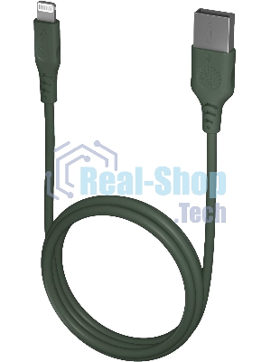 Кабель Vipe VPCBLMFIPVCGRN USB (m)-Lightning (m) 1.2м зеленый