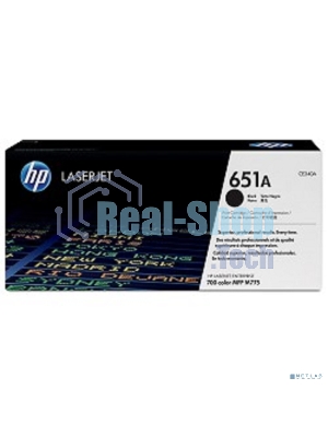Картридж лазерный HP CE340A 651A черный для LaserJet 700 Color MFP 775 13500 стр.