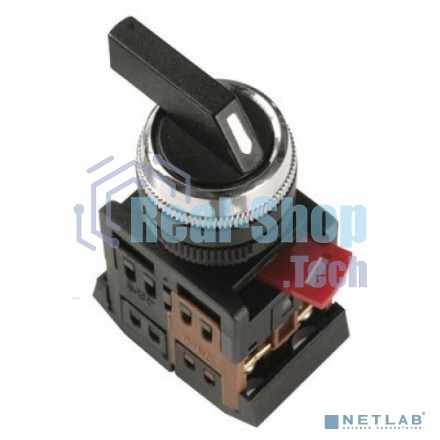 Переключатель ALC-22 на 2 полож. черный 1з+1р ИЭК BSW10-ALC-2-K02