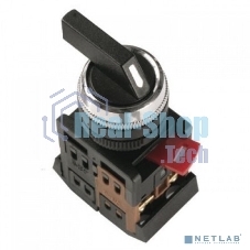 Переключатель ALC-22 на 2 полож. черный 1з+1р ИЭК BSW10-ALC-2-K02