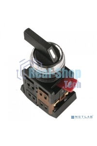 Переключатель ALC-22 на 2 полож. черный 1з+1р ИЭК BSW10-ALC-2-K02