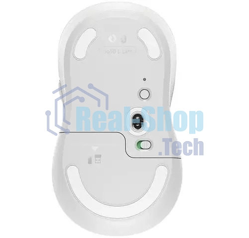 Мышь беспроводная Logitech Signature M650 L белый, 4000 dpi, радиоканал, Bluetooth, USB, кнопки - 5