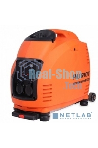 Электрогенератор бензиновый инверторный Patriot 3000il, 3.5 кВт, 63 дБ, 31.5 кг