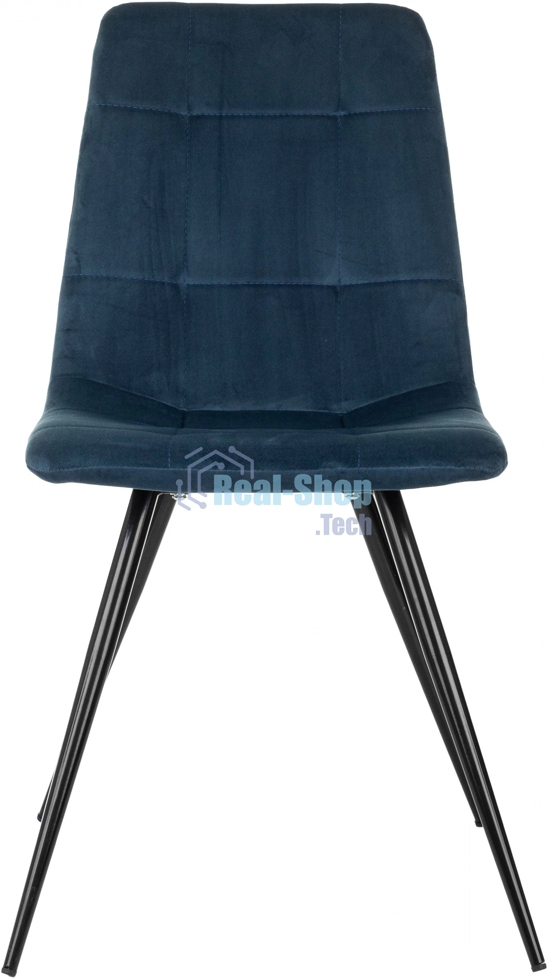 Стул для дома Бюрократ CH-K1_4 комплект 4 шт синий Holland 58 металл черный на ножках