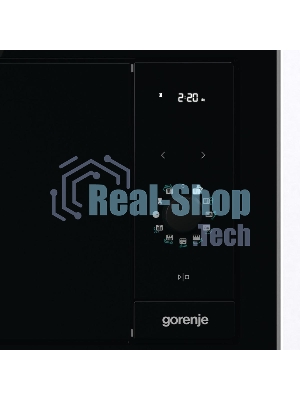 Встраиваемая микроволновая печь GORENJE BM235G1SYB черный 23 л, 900 Вт, переключатели - поворотный механизм/сенсор